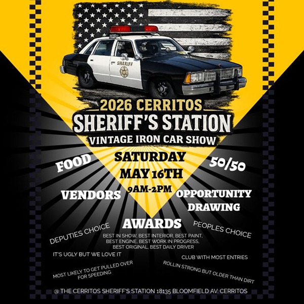 Vintage Iron Car Show flyer May 2026